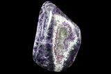 Tall Polished, Chevron Amethyst Freeform - Morocco #92829-1